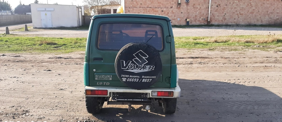 Suzuki Samurai cena 12900 przebieg: 83108, rok produkcji 1999 z Poznań małe 352